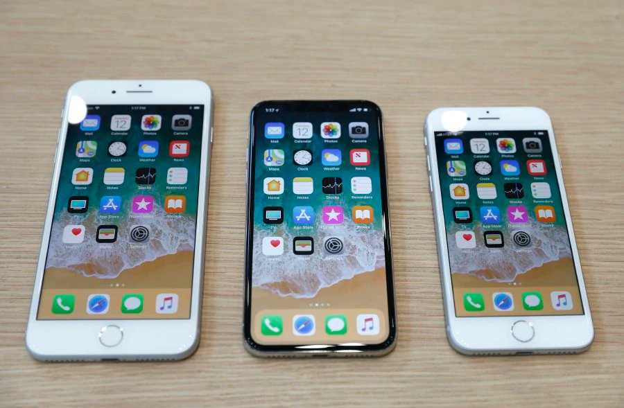 iPhone 8 Plus, iPhone X and iPhone 8